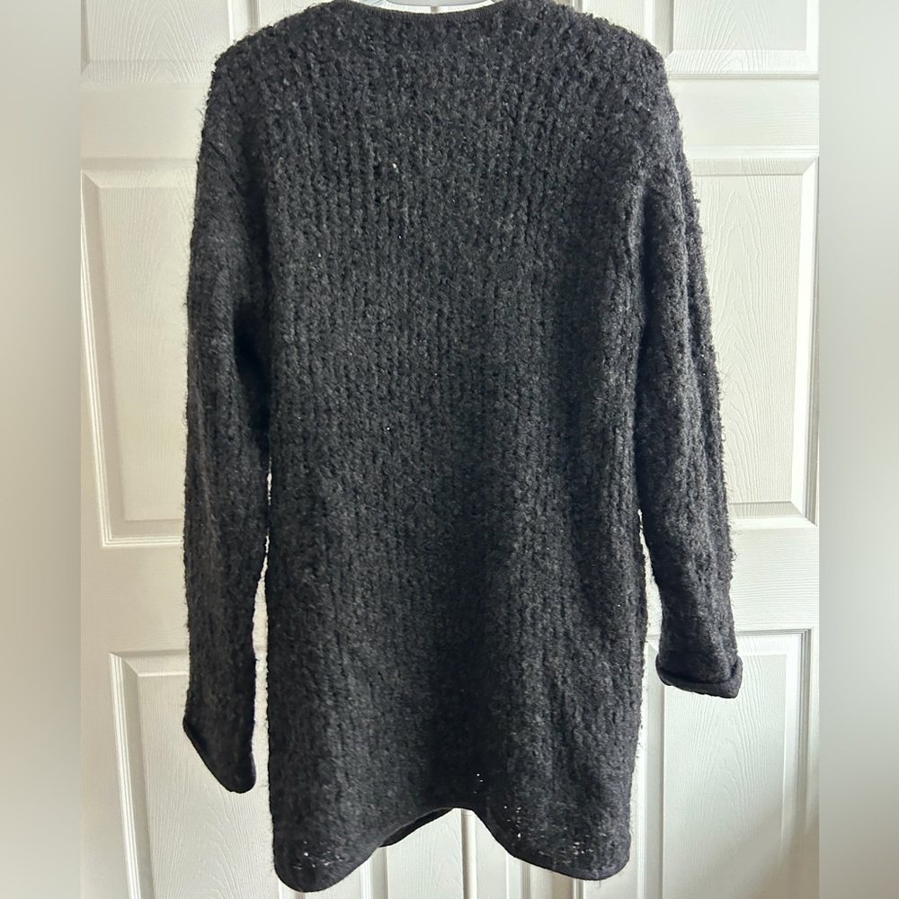 Velvet Button Cardigan - Picture 2 of 7